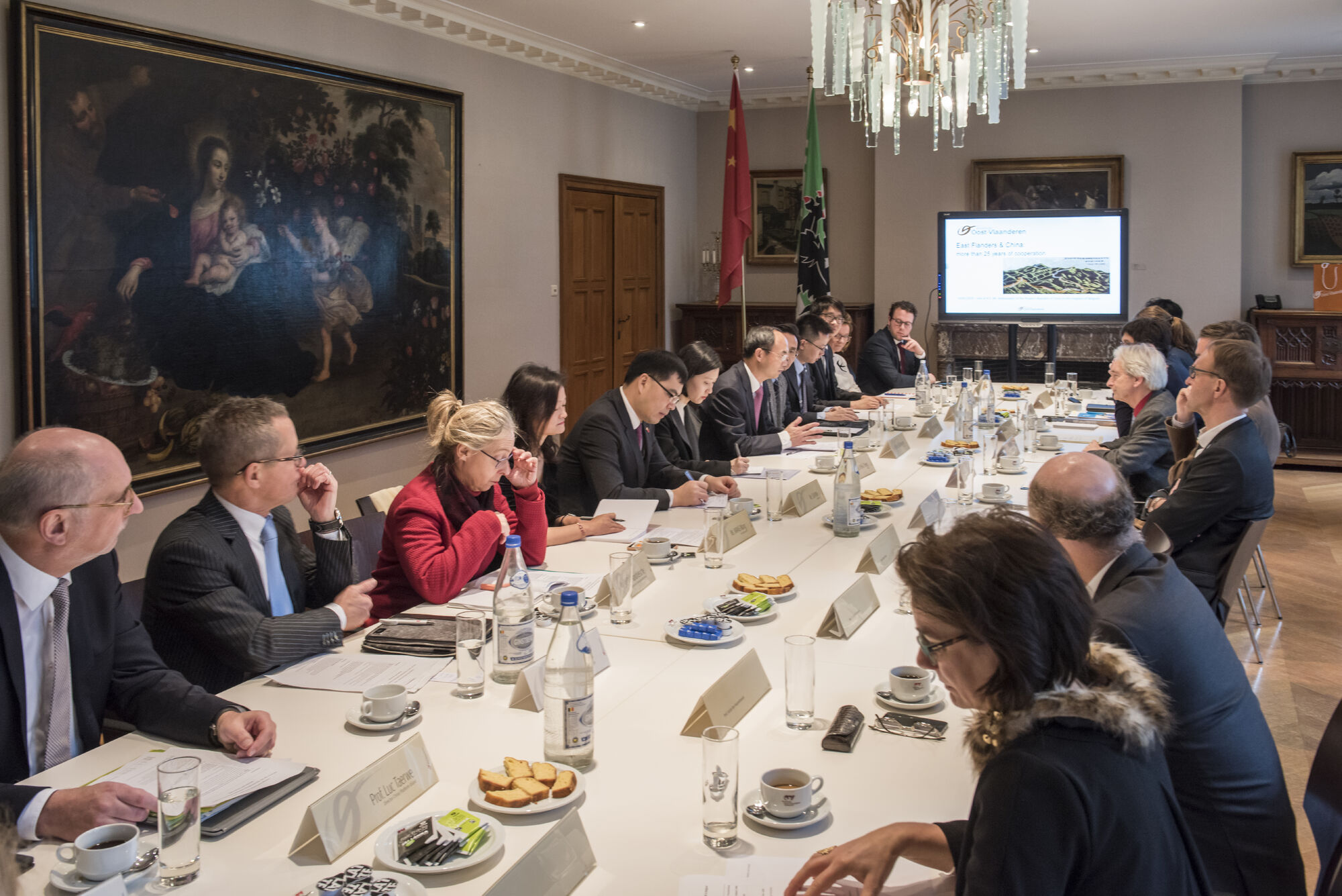20190114 Strategic Partnership East Flanders - China Visit of H.E. Mr. Mr. CAO Zhongming, Ambassador of the PRC in Belgium